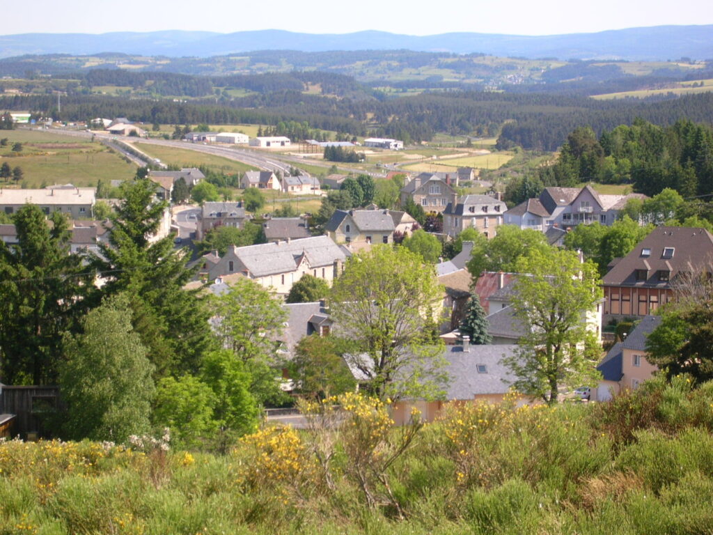 Vue d' Aumont Aubrac