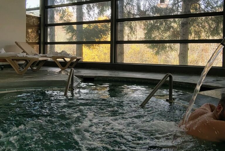 Photo de l' intérieur du SPA de la Chaldette